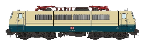 LS Models LS16529 - H0 - E-Lok BR 181, DB AG, Ep. V - AC
